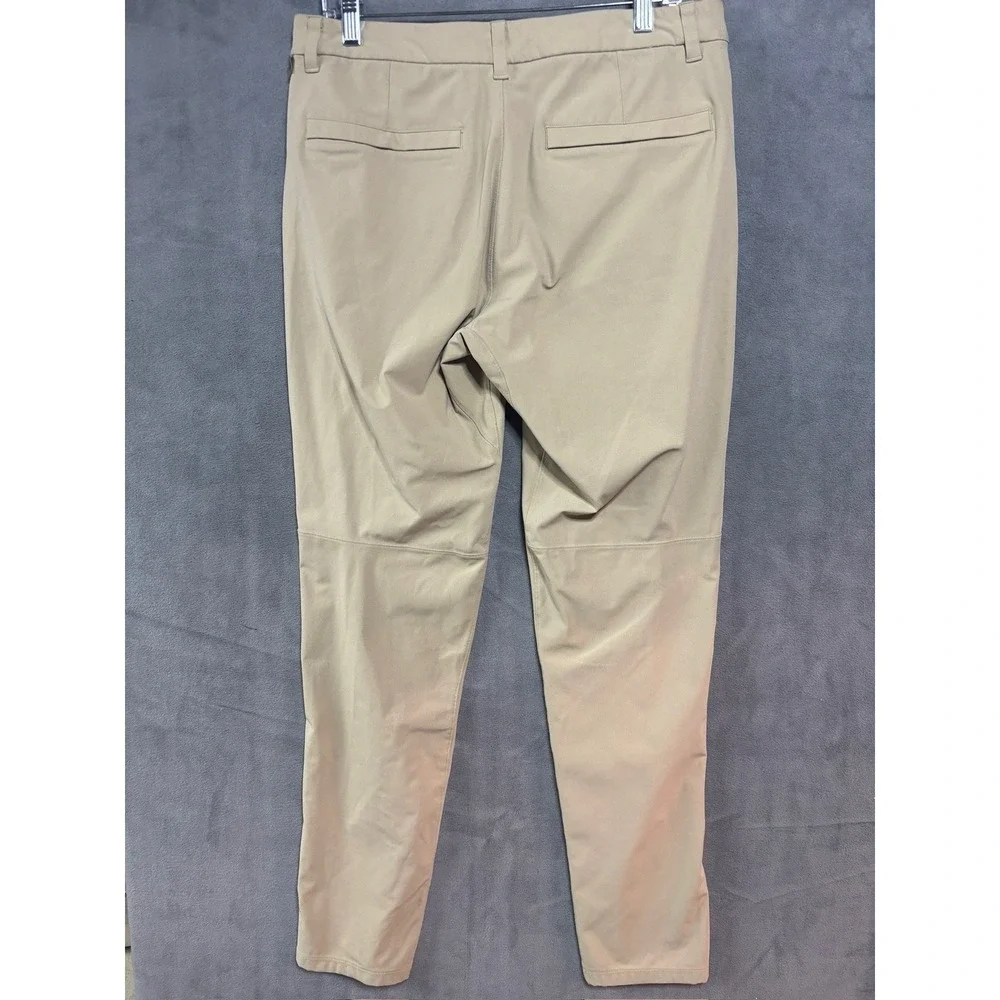 Lululemon Men's Commission Classic-Fit Pants Warpstreme Beige Size 33x31